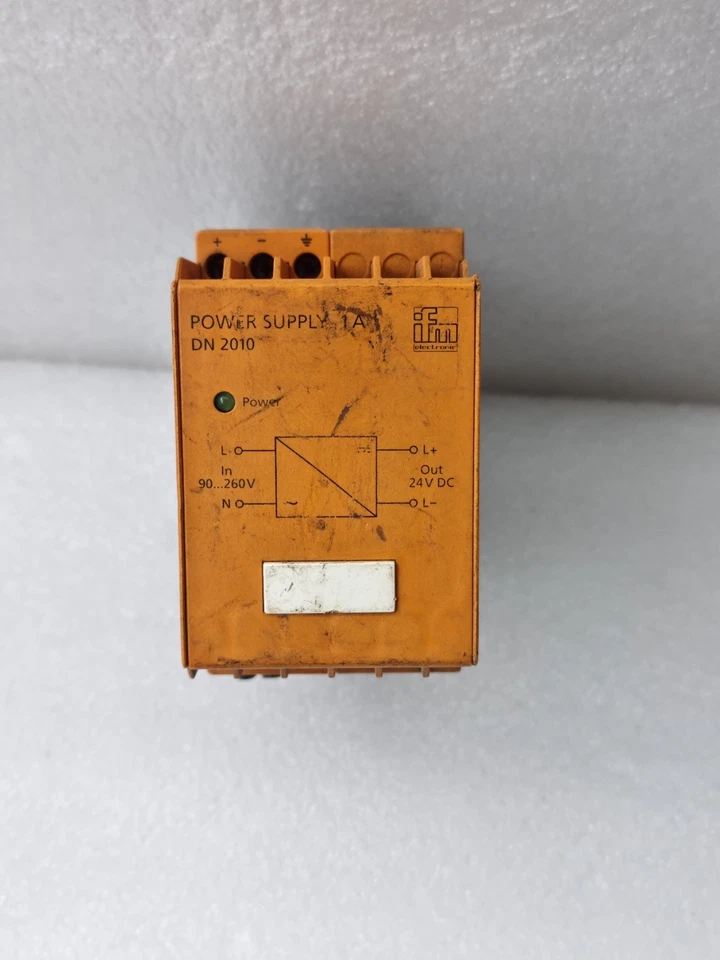 IFM ELECTRONICS DN 2010 1A SWITCHING MODE POWER SUPPLY 24VDC DN2010